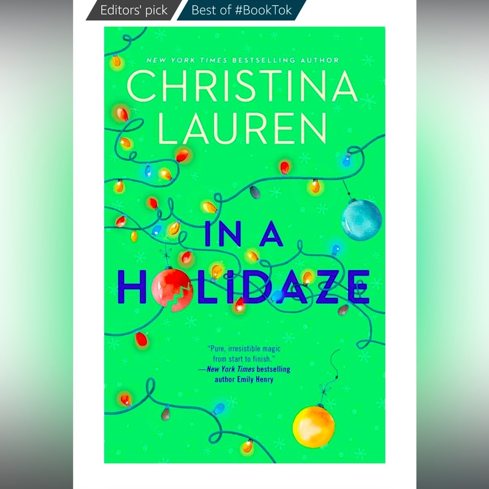 Christina 'In a Holidaze' Holiday Book